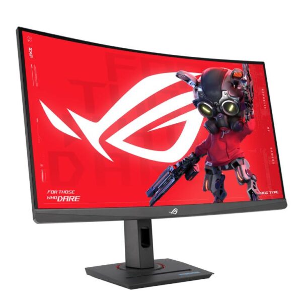 LCD Monitor|ASUS|ROG Strix XG27WCS|27"|Gaming/Curved|Panel VA|2560x1440|16:9|180Hz|1 ms|Swivel|Pivot|Height adjustable|Tilt|90LM09P1-B01370 - Image 3