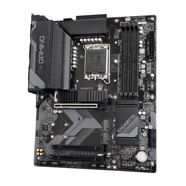 Mainboard|GIGABYTE|Intel B760 Express|LGA1700|ATX|Memory DDR5|Memory slots 4|2xPCI-Express 3.0 16x|1xPCI-Express 4.0 16x|3xM.2|1xHDMI|1xDisplayPort|5xUSB 2.0|2xUSB 3.2|1xUSB-C|1xRJ45|6xAudio port|B760GAMINGX - Image 2