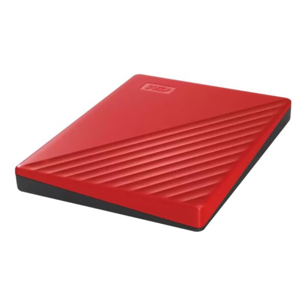 External HDD|WESTERN DIGITAL|My Passport|2TB|USB 2.0|USB 3.0|USB 3.2|Colour Red|WDBYVG0020BRD-WESN - Image 3