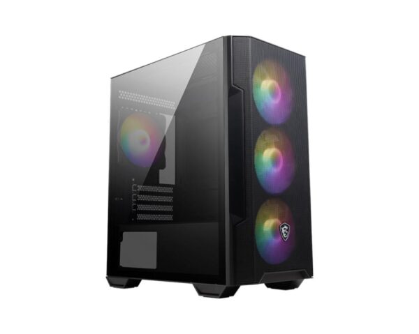 Case|MSI|MAG FORGE M100R|Micro|Not included|MicroATX|MiniITX|Colour Black|MAGFORGEM100R - Image 5