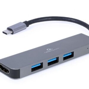 I/O ADAPTER USB-C TO HDMI/USB3/2IN1 A-CM-COMBO2-01 GEMBIRD