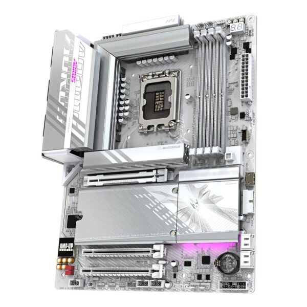 Mainboard|GIGABYTE|Intel Z890|LGA1851|ATX|Memory DDR5|Memory slots 4|2xPCI-Express 4.0 4x	|1xPCI-Express 5.0 16x|4xM.2|1xDisplayPort|4xUSB 2.0|5xUSB 3.2|1xUSB-C w/Thunderbolt|1xOptical S/PDIF|1xRJ45|2xAudio port|Z890AELITEWF7ICE - Image 4