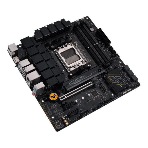 Mainboard|ASUS|AMD B650|SAM5|Micro-ATX|Memory DDR5|Memory slots 4|2xPCI-Express 4.0 1x|1xPCI-Express 4.0 16x|2xM.2|1xHDMI|2xDisplayPort|4xUSB 2.0|2xUSB 3.2|2xUSB-C|1xRJ45|3xAudio port|TUFGAMINGB650M-E - Image 4