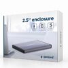HDD CASE EXT. USB3 2.5"/LIG. GREY EE2-U3S-3-LG GEMBIRD - Image 2