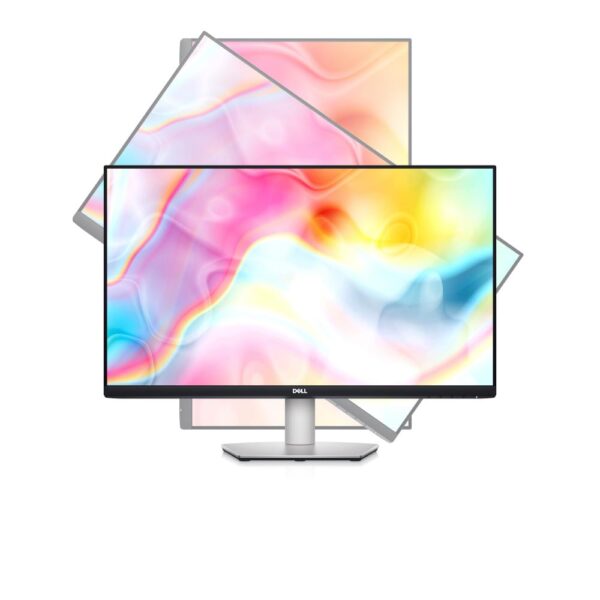 LCD Monitor|DELL|S2722QC|27"|4K|Panel IPS|3840x2160|16:9|60 Hz|Matte|4 ms|Speakers|Swivel|Pivot|Height adjustable|Tilt|Colour Black / Silver|210-BBRQ - Image 3