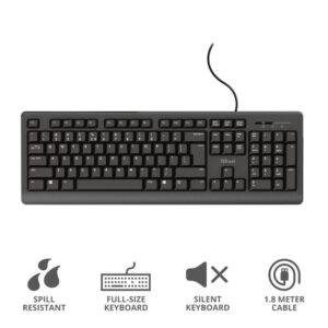 KEYBOARD USB PRIMO/ENG 23880 TRUST