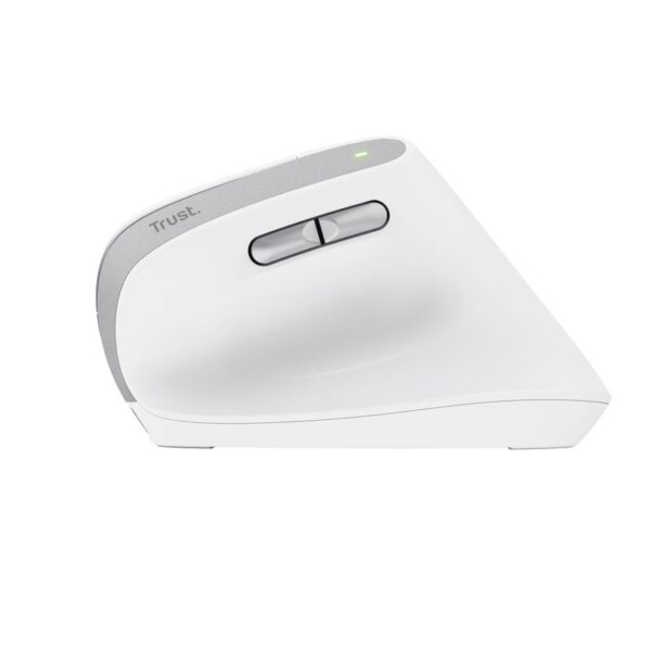 MOUSE USB OPTICAL WRL BAYO II/ERGO WHT 25398 TRUST - Image 4