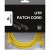 PATCH CABLE CAT5E UTP 5M/YELLOW PP12-5M/Y GEMBIRD - Image 2