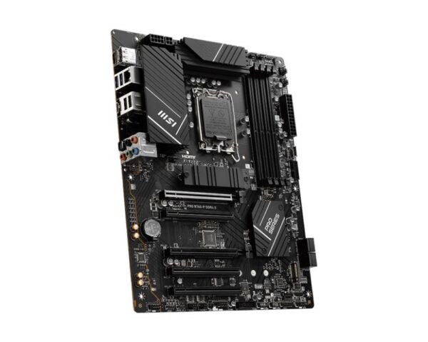 Mainboard|MSI|Intel B760 Express|LGA1700|ATX|Memory DDR4|Memory slots 4|5xPCI-Express 5.0 16x|2xM.2|1xHDMI|1xDisplayPort|2xUSB 2.0|2xUSB 3.2|1xUSB-C|1xOptical S/PDIF|1xRJ45|5xAudio port|PROB760-PDDR4II - Image 4