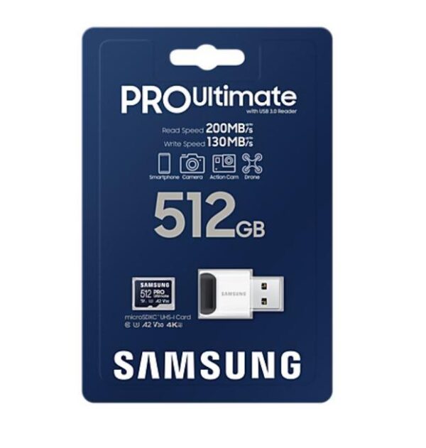 MEMORY MICRO SDXC 512GB/W/READER MB-MY512SB/WW SAMSUNG - Image 6