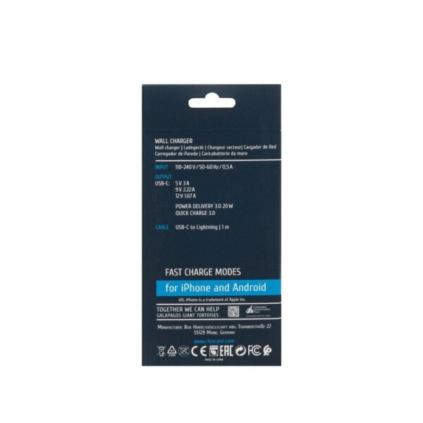 MOBILE CHARGER WALL/WHITE PS4101 WD5 RIVACASE - Image 2