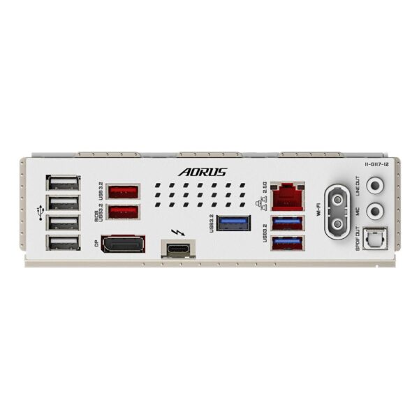 Mainboard|GIGABYTE|Intel Z890|LGA1851|ATX|Memory DDR5|Memory slots 4|2xPCI-Express 4.0 4x	|1xPCI-Express 5.0 16x|4xM.2|1xDisplayPort|4xUSB 2.0|5xUSB 3.2|1xUSB-C w/Thunderbolt|1xOptical S/PDIF|1xRJ45|2xAudio port|Z890AELITEWF7ICE - Image 5