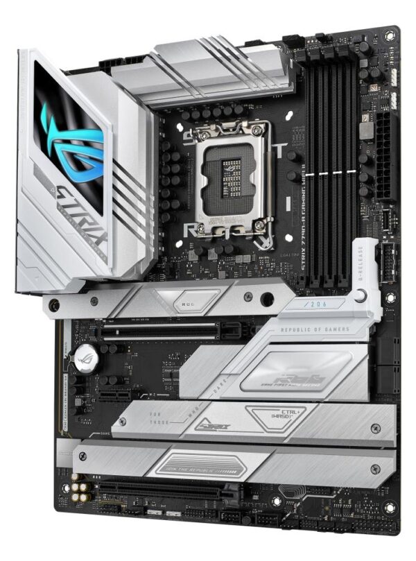 Mainboard|ASUS|Intel Z790|LGA1700|ATX|Memory DDR5|Memory slots 4|1xPCI-Express 3.0 1x|1xPCI-Express 4.0 16x|1xPCI-Express 5.0 16x|5xM.2|1xHDMI|1xDisplayPort|4xUSB 2.0|6xUSB 3.2|2xUSB-C|1xOptical S/PDIF|1xRJ45|2xAudio port|STRIXZ790-AGAMWIFIII - Image 5