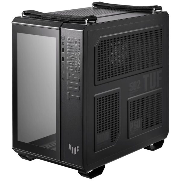Case|ASUS|GT502 PLUS|MidiTower|Not included|ATX|MicroATX|MiniITX|Colour Black|GT502PLUS/BLK/TG/TUFGAM - Image 8
