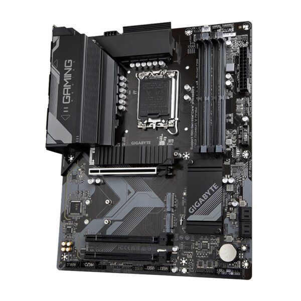 Mainboard|GIGABYTE|Intel B760 Express|LGA1700|ATX|Memory DDR4|Memory slots 4|2xPCI-Express 3.0 16x|1xPCI-Express 4.0 16x|3xM.2|1xHDMI|1xDisplayPort|5xUSB 2.0|3xUSB 3.0|1xRJ45|6xAudio port|B760GAMINGXDDR4 - Image 2