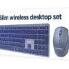 KEYBOARD +MOUSE WRL ENG/SLIM KBS-ECLIPSE-M500 GEMBIRD - Image 6