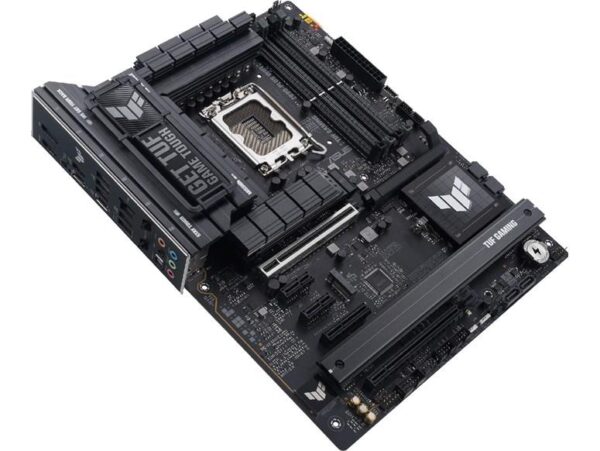 Mainboard|ASUS|Intel Z890|LGA1851|ATX|Memory DDR5|Memory slots 4|2xPCI-Express 4.0 1x|1xPCI-Express 4.0 4x	|1xPCI-Express 4.0 16x|1xPCI-Express 5.0 16x|4xM.2|1xHDMI|1xDisplayPort|3xUSB 3.0|3xUSB 3.1|1xUSB-C|1xUSB-C w/Thunderbolt|1xOptical S/PDIF|1xRJ45|5xAudio port|TUFGAMINGZ890-PLUSWIFI - Image 5