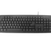 KEYBOARD STANDART USB ENG/BLACK KB-U-103 GEMBIRD