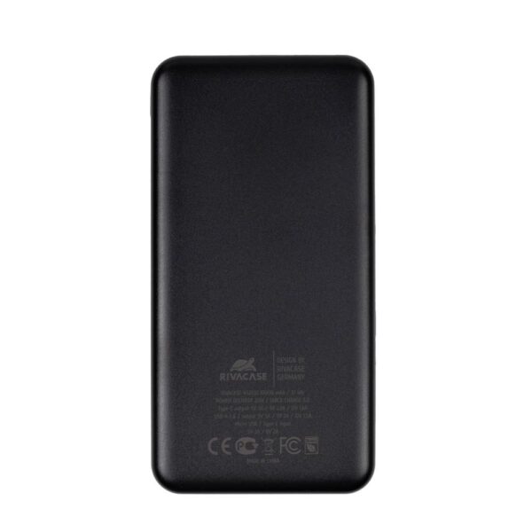 POWER BANK USB 10000MAH/VA2532 BLACK RIVACASE - Image 2