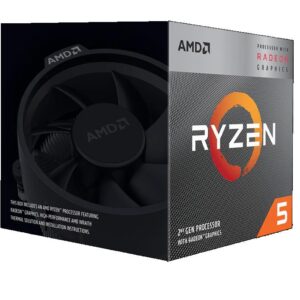 CPU|AMD|Ryzen 5|3400G|3700 MHz|Cores 4|4MB|Socket SAM4|65 Watts|GPU Radeon RX Vega 11|BOX|YD3400C5FHBOX