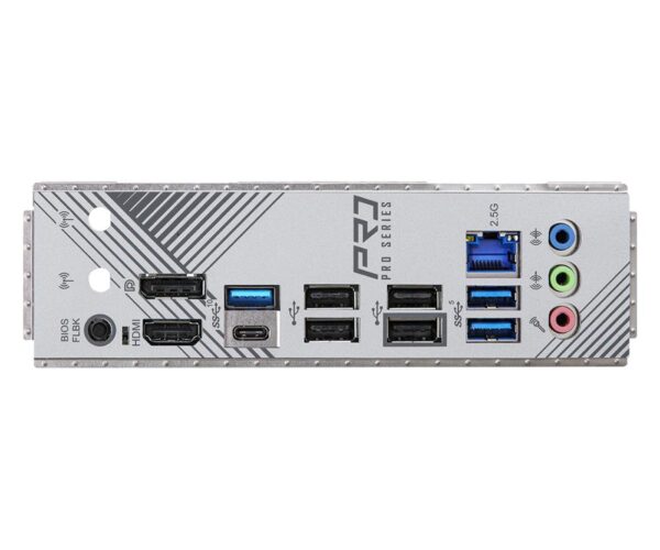 Mainboard|ASROCK|AMD B650|SAM5|Micro-ATX|Memory DDR5|Memory slots 4|1xPCI-Express 3.0 16x|1xPCI-Express 4.0 16x|1xM.2|1xHDMI|1xDisplayPort|4xUSB 2.0|3xUSB 3.2|1xUSB-C|1xRJ45|B650MPRORS - Image 4