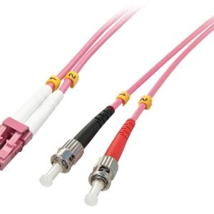 CABLE FIBRE OPTIC LC/ST OM4/10M 46354 LINDY