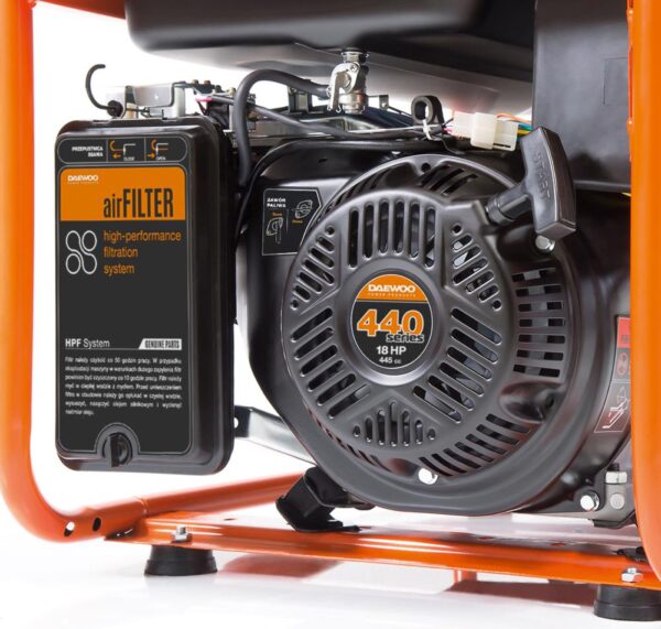 PETROL GENERATOR 7.5KW 230V/GDA 8500E DAEWOO - Image 4
