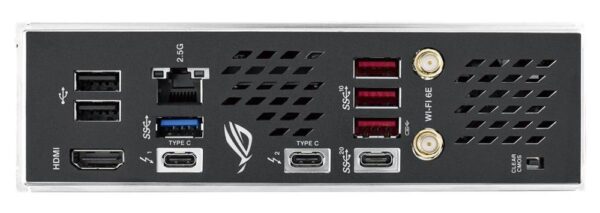 Mainboard|ASUS|Intel Z790|MiniITX|Memory DDR5|Memory slots 2|1xPCI-Express 5.0 16x|2xM.2|1xHDMI|2xUSB 2.0|4xUSB 3.2|1xUSB-C|2xUSB-C w/Thunderbolt|1xRJ45|ROGSTRIXZ790-IGAMWIFI - Image 3