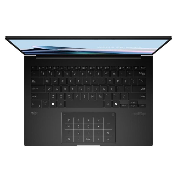 Notebook|ASUS|ZenBook Series|14 OLED|UM3406KA-PP164W|CPU  Ryzen AI 7|350|2000 MHz|14"|2880x1800|RAM 32GB|LPDDR5x|SSD 1TB|AMD Radeon Graphics|Integrated|ENG|NumberPad|Windows 11 Home|Black|1.2 kg|90NB14U1-M009E0 - Image 4