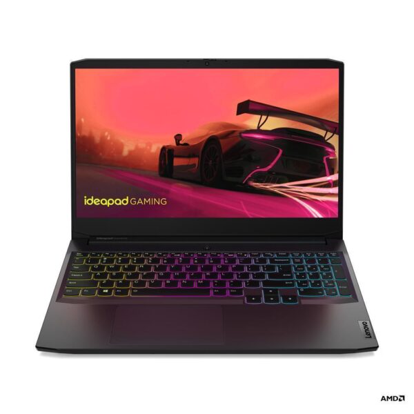 Notebook|LENOVO|IdeaPad|Gaming 3 15ACH6|CPU  Ryzen 5|5500H|3300 MHz|15.6"|1920x1080|RAM 16GB|DDR4|3200 MHz|SSD 512GB|NVIDIA GeForce RTX 2050|4GB|ENG|Black|2.25 kg|82K2027ARM - Image 3