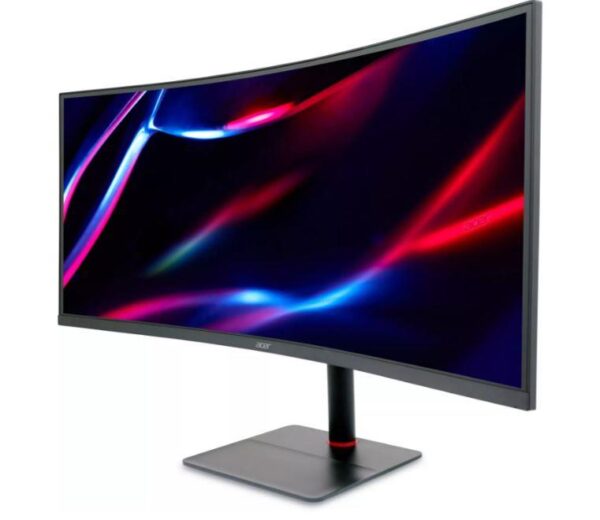 LCD Monitor|ACER|Nitro XV5 XV345CURVbmiphuzx|34"|Gaming/Curved/21 : 9|Panel VA|3440x1440|21:9|165Hz|Matte|1 ms|Speakers|Swivel|Height adjustable|Tilt|UM.CX5EE.V01 - Image 2