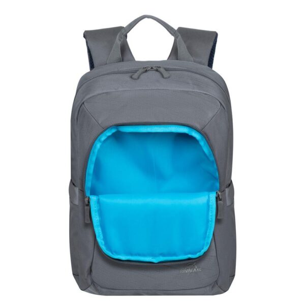 NB BACKPACK ALPENDORF ECO 14"/7523 GREY RIVACASE - Image 4