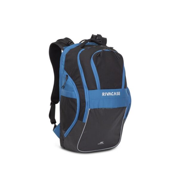 NB BACKPACK MERCANTOUR 17.3"/5265 BLACK/BLUE RIVACASE - Image 2