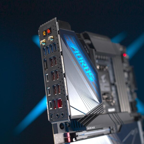 Mainboard|GIGABYTE|Intel Z790|LGA1700|EATX|Memory DDR5|Memory slots 4|1xPCI-Express 3.0 16x|1xPCI-Express 4.0 16x|1xPCI-Express 5.0 16x|5xM.2|1xDisplayPort|11xUSB 3.2|3xUSB-C|1xOptical S/PDIF|1xRJ45|2xAudio port|Z790AORUSMASTERX1.0 - Image 3