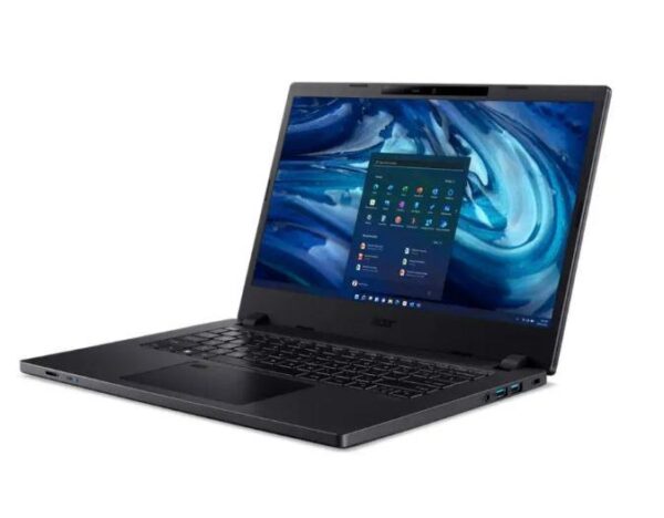 Notebook|ACER|TravelMate|TMP214-54-505A|CPU  Core i5|i5-1235U|1300 MHz|14"|1920x1080|RAM 16GB|DDR4|SSD 512GB|Intel Iris Xe Graphics|Integrated|ENG|Card Reader microSD|Smart Card Reader|Windows 11 Pro|Black|1.57 kg|NX.VVGEL.009 - Image 4