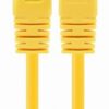 PATCH CABLE CAT5E UTP 5M/YELLOW PP12-5M/Y GEMBIRD