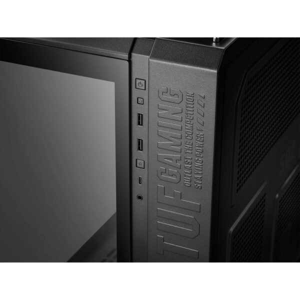 Case|ASUS|GT502 PLUS|MidiTower|Not included|ATX|MicroATX|MiniITX|Colour Black|GT502PLUS/BLK/TG/TUFGAM - Image 9