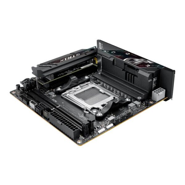 Mainboard|ASUS|AMD B850|SAM5|Mini-ITX|Memory DDR5|Memory slots 2|1xPCI-Express 4.0 16x|1xPCI-Express 5.0 16x|2xM.2|1xHDMI|1xAudio-In|1xAudio-Out|1xMicrophone|2xUSB 2.0|5xUSB 3.2|1xUSB-C|1xOptical S/PDIF|1xRJ45|STRIXB850-IGAMINGWIFI - Image 4