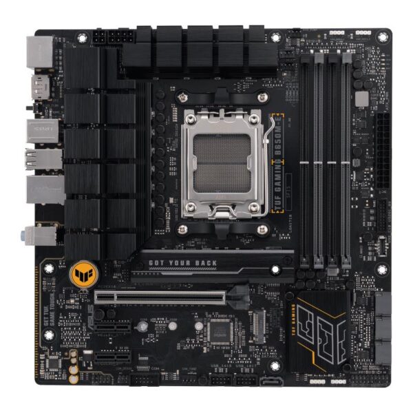 Mainboard|ASUS|AMD B650|SAM5|Micro-ATX|Memory DDR5|Memory slots 4|2xPCI-Express 4.0 1x|1xPCI-Express 4.0 16x|2xM.2|1xHDMI|2xDisplayPort|4xUSB 2.0|2xUSB 3.2|2xUSB-C|1xRJ45|3xAudio port|TUFGAMINGB650M-E - Image 2