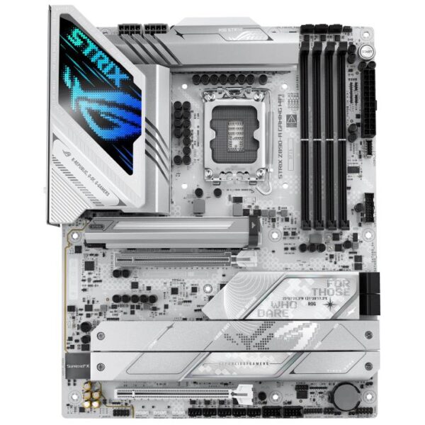 Mainboard|ASUS|Intel Z890|LGA1851|ATX|Memory DDR5|Memory slots 4|1xPCI-Express 4.0 16x|1xPCI-Express 5.0 16x|5xM.2|1xHDMI|1xDisplayPort|1xAudio-In|1xAudio-Out|2xUSB 3.0|5xUSB 3.1|1xUSB-C|2xUSB-C w/Thunderbolt|1xOptical S/PDIF|1xRJ45|ROGSTRIXZ890-AGAMWIFI - Image 2