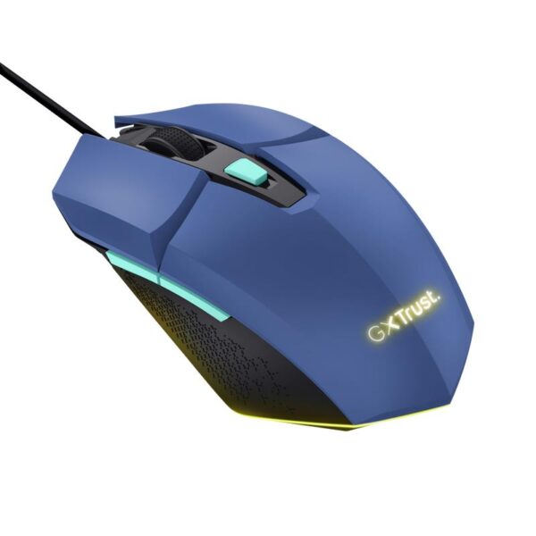 MOUSE USB OPTICAL BLUE/GXT109B FELOX 25067 TRUST - Image 2