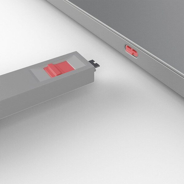 USB PORT TYPE-C BLOCKER 4PACK/PINK 40425 LINDY - Image 4