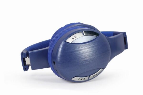 HEADSET BLUETOOTH V5.0/BLUE BTHS-01-B GEMBIRD - Image 2