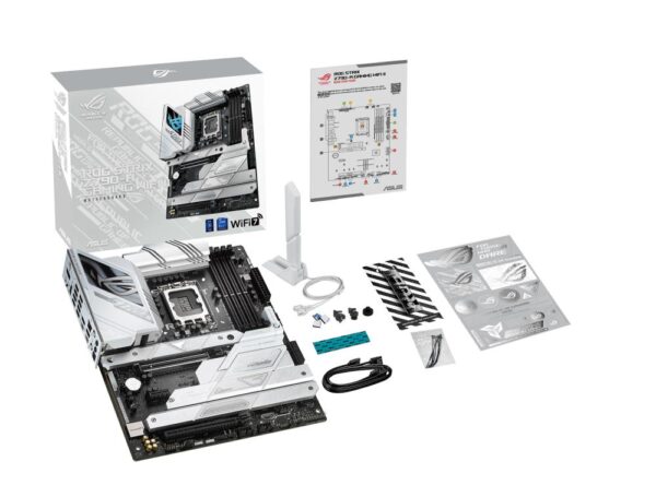 Mainboard|ASUS|Intel Z790|LGA1700|ATX|Memory DDR5|Memory slots 4|1xPCI-Express 3.0 1x|1xPCI-Express 4.0 16x|1xPCI-Express 5.0 16x|5xM.2|1xHDMI|1xDisplayPort|4xUSB 2.0|6xUSB 3.2|2xUSB-C|1xOptical S/PDIF|1xRJ45|2xAudio port|STRIXZ790-AGAMWIFIII - Image 14