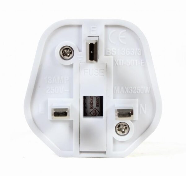 POWER ADAPTER AC EU TO UK 13A/A-AC-EUFUKM-01 GEMBIRD - Image 3