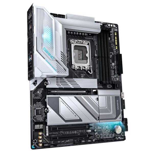 Mainboard|GIGABYTE|Intel Z890|LGA1851|ATX|Memory DDR5|Memory slots 4|2xPCI-Express 4.0 4x	|1xPCI-Express 5.0 16x|4xM.2|1xDisplayPort|4xUSB 2.0|5xUSB 3.2|1xUSB-C|1xOptical S/PDIF|1xRJ45|2xAudio port|Z890GAMINGXWIFI71.0 - Image 3
