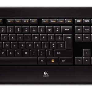 KEYBOARD WRL ILLUMINATED K800/RUS 920-002395 LOGITECH