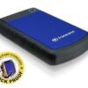 External HDD|TRANSCEND|StoreJet|2TB|USB 3.0|Colour Blue|TS2TSJ25H3B