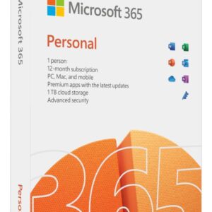 SW RET MICROSOFT 365 PERSONAL/ENG 1Y QQ2-01897 MS