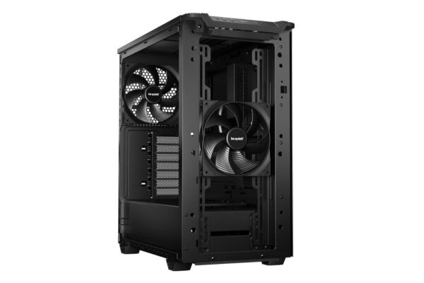 Case|BE QUIET|PURE BASE 501|MidiTower|Not included|ATX|MicroATX|MiniITX|Colour Black|BG074 - Image 2